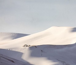 Snow in Sahara