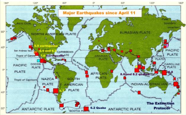 Earthquakes 2012