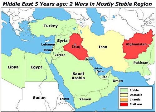 Middle East 5 years ago